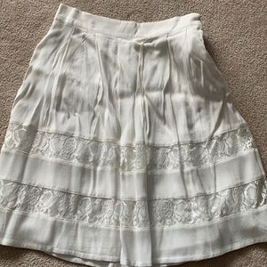 Chiffon lace skirt